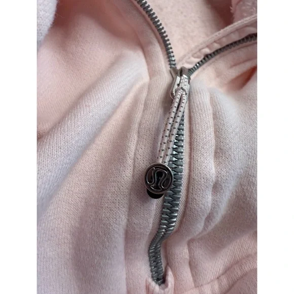 Lululemon | Scuba Oversized Half-Zip Hoodie | XS/S | Strawberry Milkshake - Picture 4 of 4